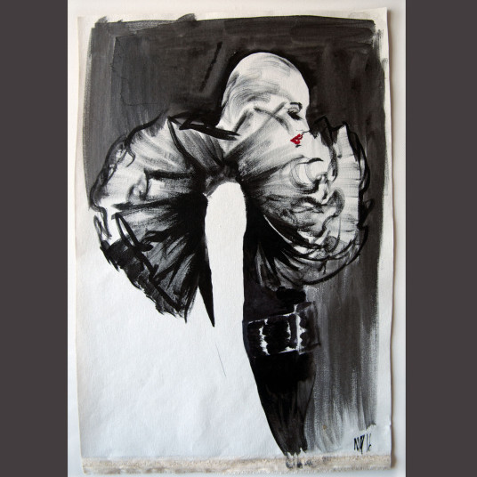 Look 11, Saint Laurant collection Autuum/Winter 2016 Hedi Slimane