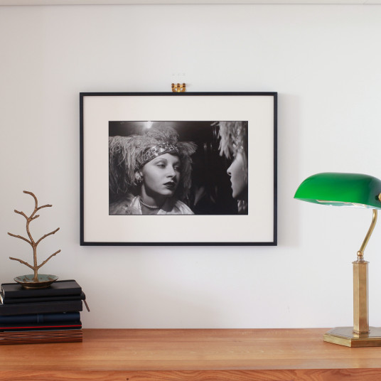 Aus der Spiegelserie Straußenfeder (Tabea Blumenschein)