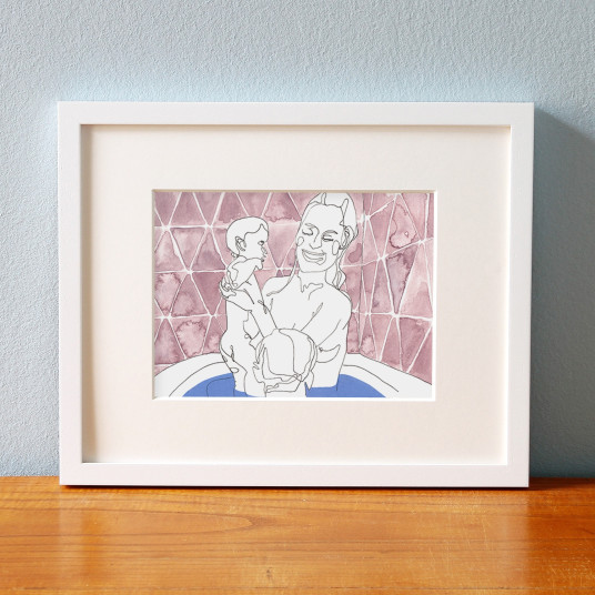 Serie "Portraits of Taking a Bath in Movies": Enter the Void