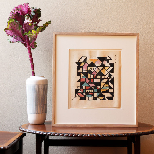 Komposition mit Häusern