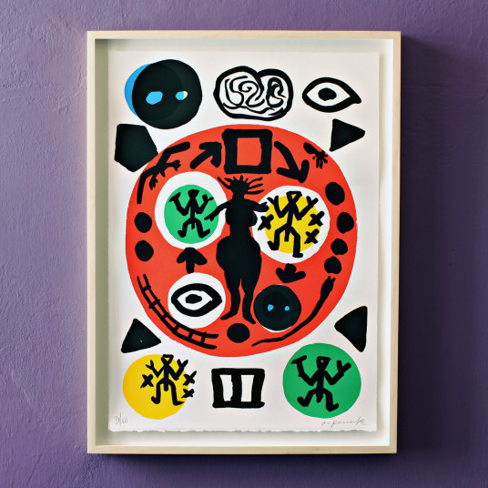 A.R. Penck Siebdruck