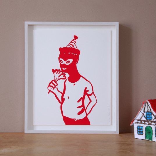 Rougir (garçon fleur)