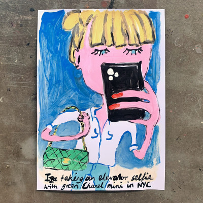 Katharina Arndt, Iza taking a Selfie