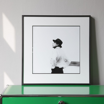 Lothar Wolleh, Joseph Beuys II, aus der Serie „Lothar Wolleh und Joseph Beuys 1971“