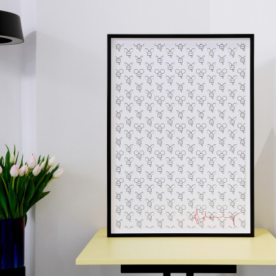 Claes Oldenburg, Mouse Pattern