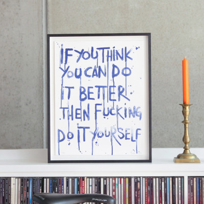 René Holm , If you think you can do it better then fucking do it yourself