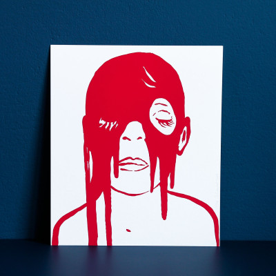 Françoise Pétrovitch, Rougir (coulures)