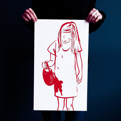 Françoise Pétrovitch, Rougir (arrosoir)