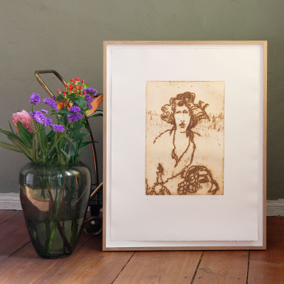 Ida Barbarigo , Ohne Titel (Selbstbildnis)