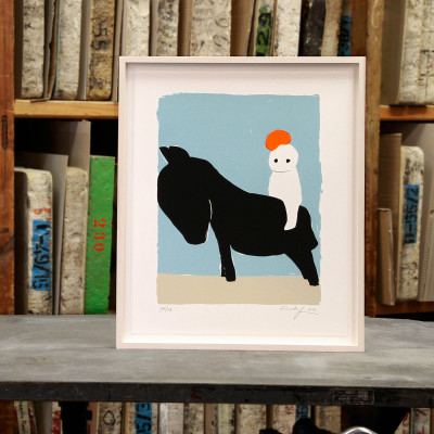 Gunilla Jähnichen, Auf Pony mit Bohne