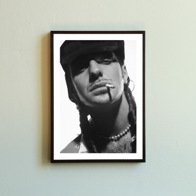 Jurgen Ostarhild, JOHN GALLIANO, Hoxton Square, London, 1992, bw
