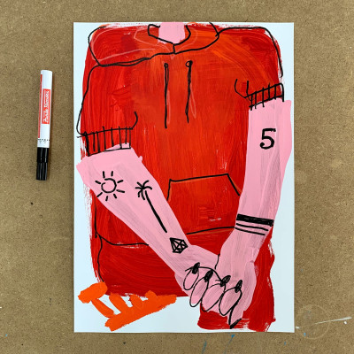 Katharina Arndt, Meine Tattoos (Sketch)