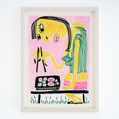 Katharina Arndt, Sushi to go (Sketch)