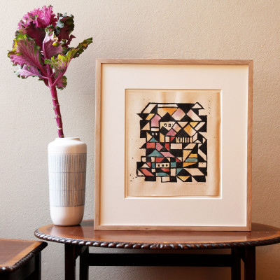 Komposition mit Häusern