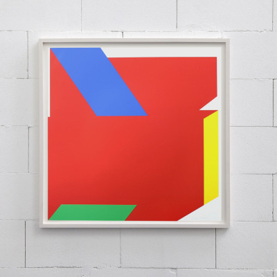 Georg Karl Pfahler, Ohne Titel (Rot / Gelb / Grün)