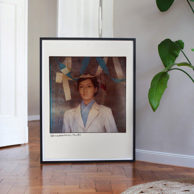 Studies for Chinese Summerhall (Large) Blue Lady