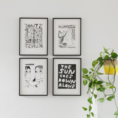 Splendid Isolation Mappe (mit 40 Künstler*innen)